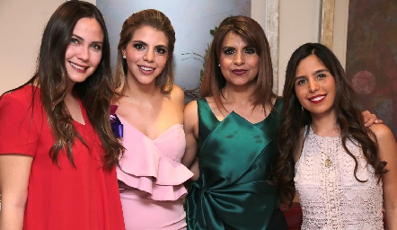  Ana Cristina Juárez, Iza Zúñiga, Paty Díaz Infante y Valeria Bonilla.