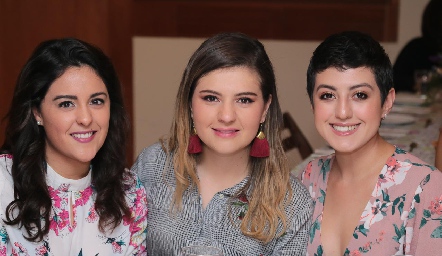  Ana Gaby Maza, Fernanda Carrillo y Fer García.