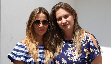  Marcela Torres y Hanni Abud.