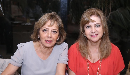  Rosana Benavente y Emma Díaz de León.