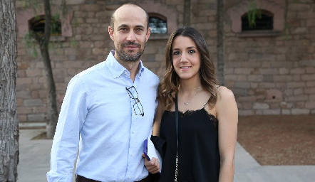 Alejandro Gutiérrez y Marcela Rivero.