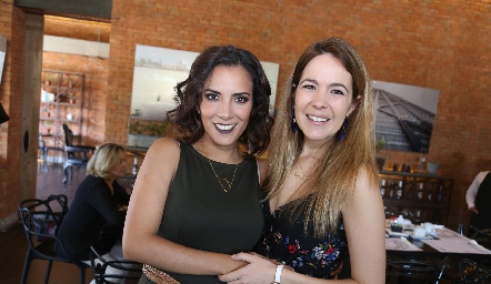  Daniela Barrera y Nuria Rodríguez.