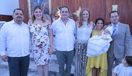  Víctor Zapata, Karla Vilet, Eduardo Gouyonnet, Elisa Vilet, Marilupe, Rodrigo y Ramón Barragán.