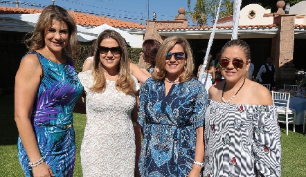 Verónica Ramírez, Fabiola Ramírez, Mayolis Núñez y Rocío Ramírez.