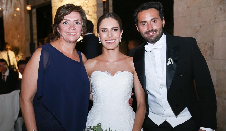  Carmen Carrillo, Andrea Naya y Andrés Alonso.