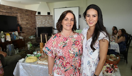 Sandra Estúa y Sandra Villalobos.