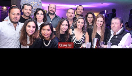  En el cumpleaños de Michelle Zarur.