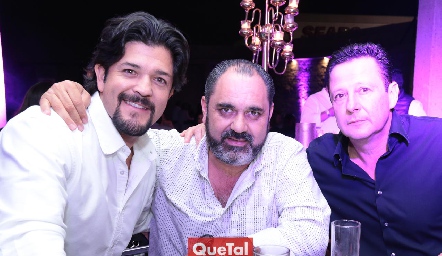  Marcelo Lozano, Mauricio Cohen y Luis Fernando Lozano.