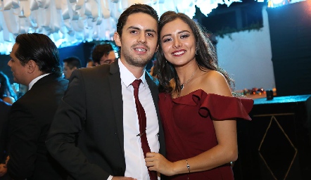 Carlos Coeto y Nadia González.