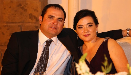 Eduardo Díaz Infante y Verónica Villarreal.