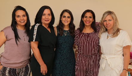 Becky Puente, Becki de Puente, Paola Hernández, Alejandra Puente y Fer Puente.