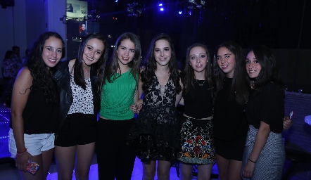  Hened, Sofi, Paulina, Sofi, Nuria, Xime y Gaby.