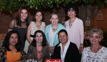  En la despedida de Sofi Díaz de León.
