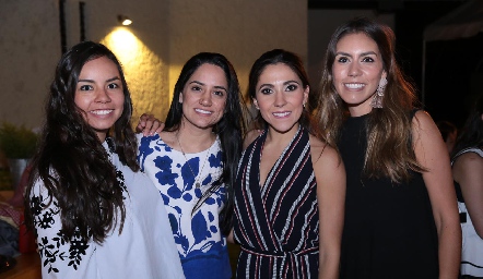  Katia Gómez, Lucy, Sofía Díaz de León y Sofía Orozco.