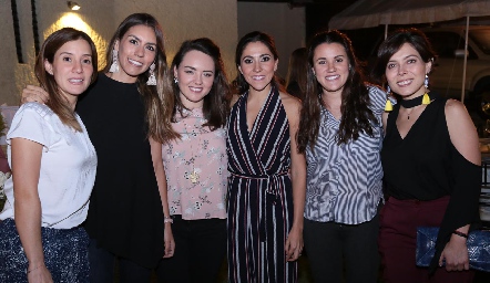  Marianelli Domínguez, Sofía Orozco, Silvana Castro, Sofía Díaz de León, Sofía Villar y Ximena Treviño.