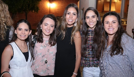  En la despedida de Sofi Díaz de León.