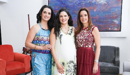  Maricel Gutiérrez, Daniela Gutiérrez y Lorena Padilla.