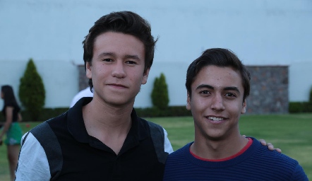  Juan Pablo Parra y Héctor Cabral.