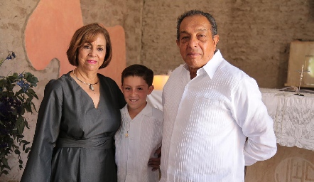 Yolanda García, Daniel Bárcenas y Jaime Juárez.