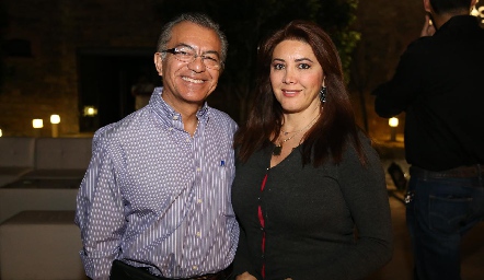  José Luis Leija y Lisa Delsol.