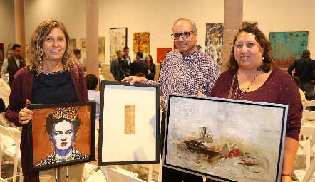  Verónica Sánchez, Enrique Saez y Marisol Sánchez .
