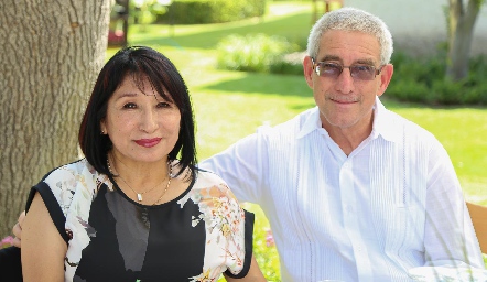  Silvia Olmedo y José Silverstein.