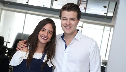  Alejandra Ascanio y Gastón Lozano.