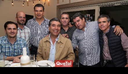  Felipe Salazar, Memo Meade, Javier y Rafa Tobías, Eduardo Gómez, Daniel de Luna y Luis Motilla.