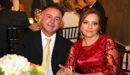  José Luis Paulín y Angélica Correa.