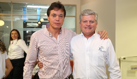 Alejandro Contreras y Fernando Barrios.