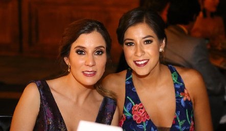  María Domínguez y Alejandra González.