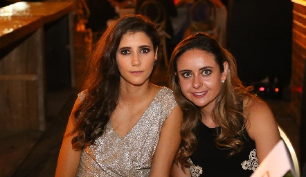 Marcela Solórzano y Ana Gabriela Díaz Infante.