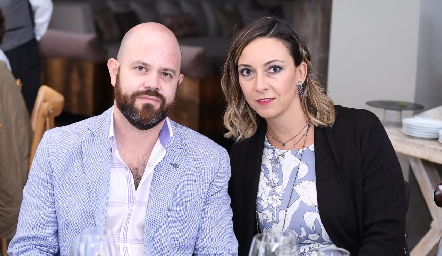  Julio Ramírez y Mariana Galán.