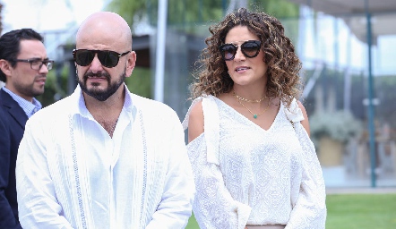  Paco Hinojosa y Berenice Díaz Infante.