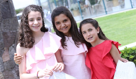  Ana Sofía, Marisol y Alexa.