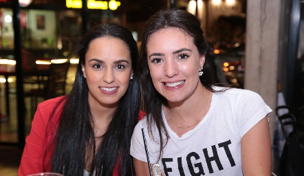  Natalia Leal y Mari Ceci Herrera.