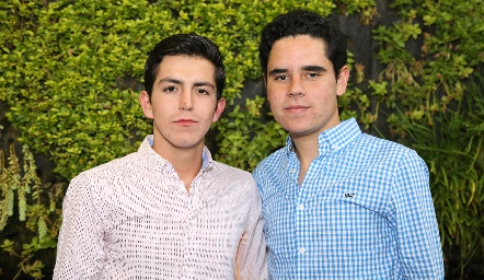 Juan Pablo Lomelí y Fede Delgado Cohen.