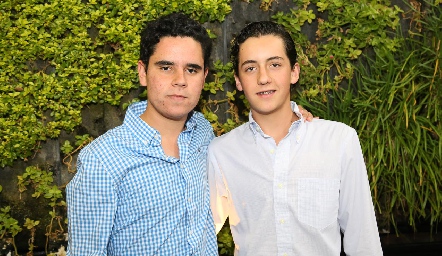 Fede Delgado Cohen y  Mau Cohen.