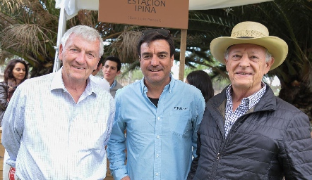  Camilo Magonni, Víctor Lomelí y Pablo Aldrete.