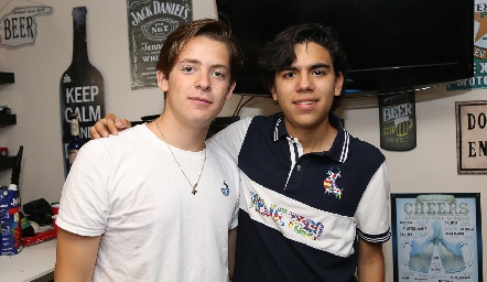  Diego Bedolla y Óscar Medina.