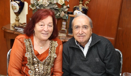  Blanca Romero y Héctor Acebo.