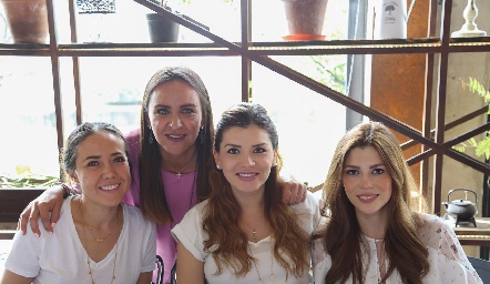 Daniela Luna, Alejandra Luna, Ana Gaby López e Imelda Martínez.
