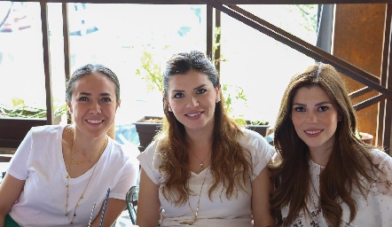  Daniela Luna, Ana Gaby López e Imelda Martínez.