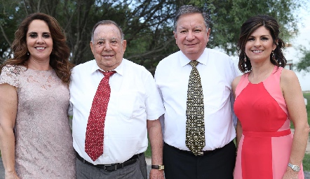  Gabriela Payán, Jacobo Payán, Gabriel Ramírez y Lucía Escobedo.
