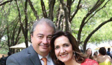  Federico Garza y Mónica Alcalde.