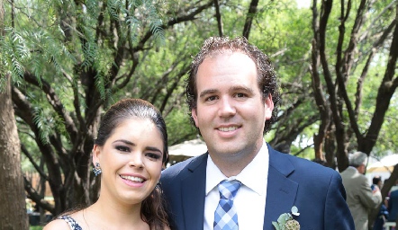   Jessica Ferretiz y Fernando Castañón.