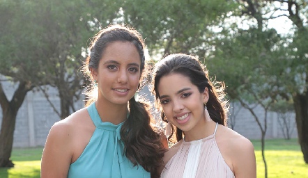 María Paula Silva y Ximena Hernández.