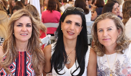  Margarita Sarquis, Mely Mahbub y Marlú Mendizábal.