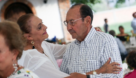 Toyita y Rafael Villalobos.
