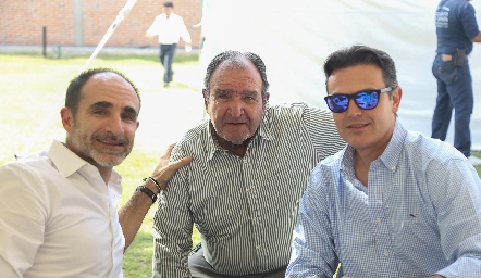  Juanca Abaroa, Carlos Abaroa y Güicho Fernández.